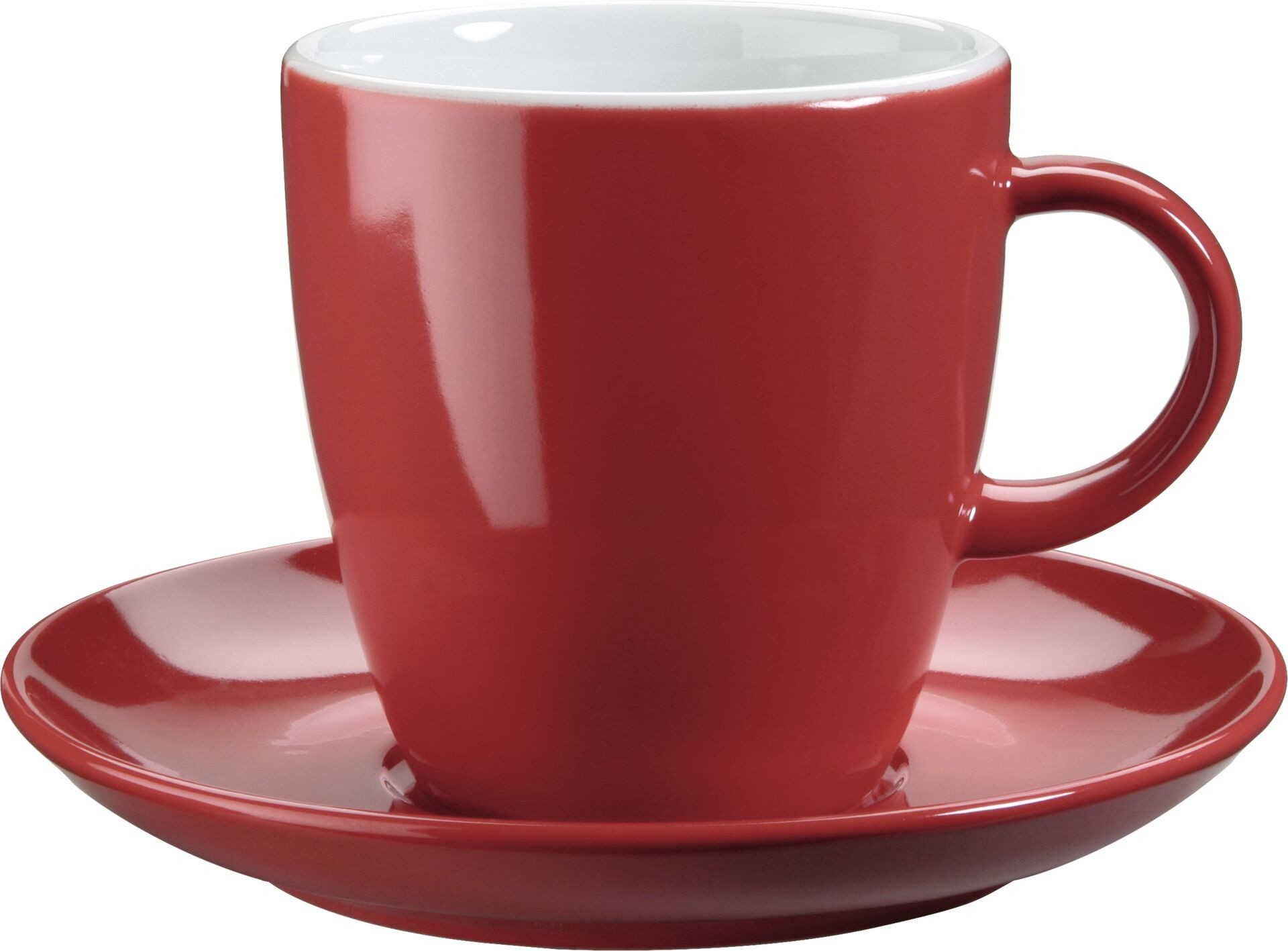 Latte Macchiatotasse obere rot